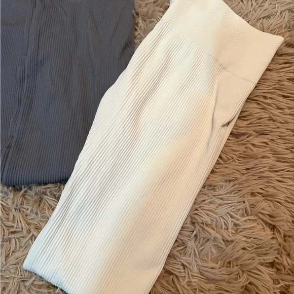 Puma Ribbed Leggings - Picture 2 of 4